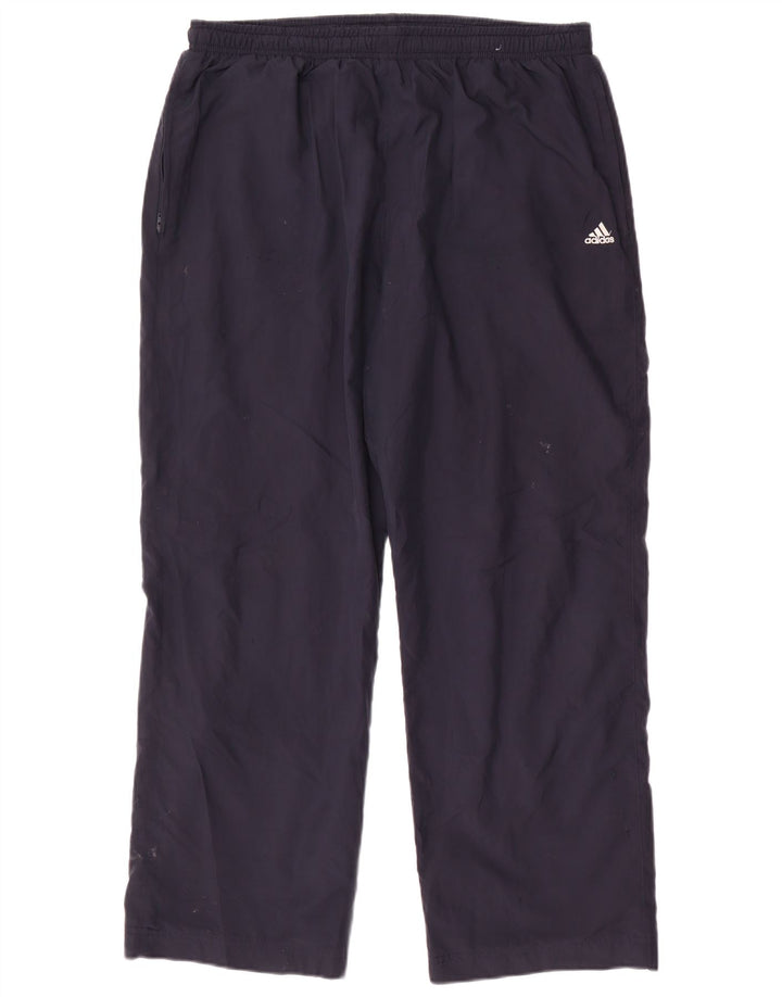 Pantalón De Chándal Adidas Hombre Grande Azul Marino Poliéster