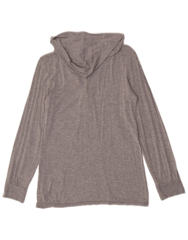 Best Company Top con capucha para mujer, manga larga, UK 42, color gris medio moteado
