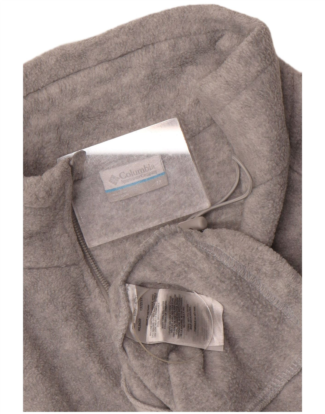 Columbia Chaqueta polar para mujer UK 44 Poliéster gris medio