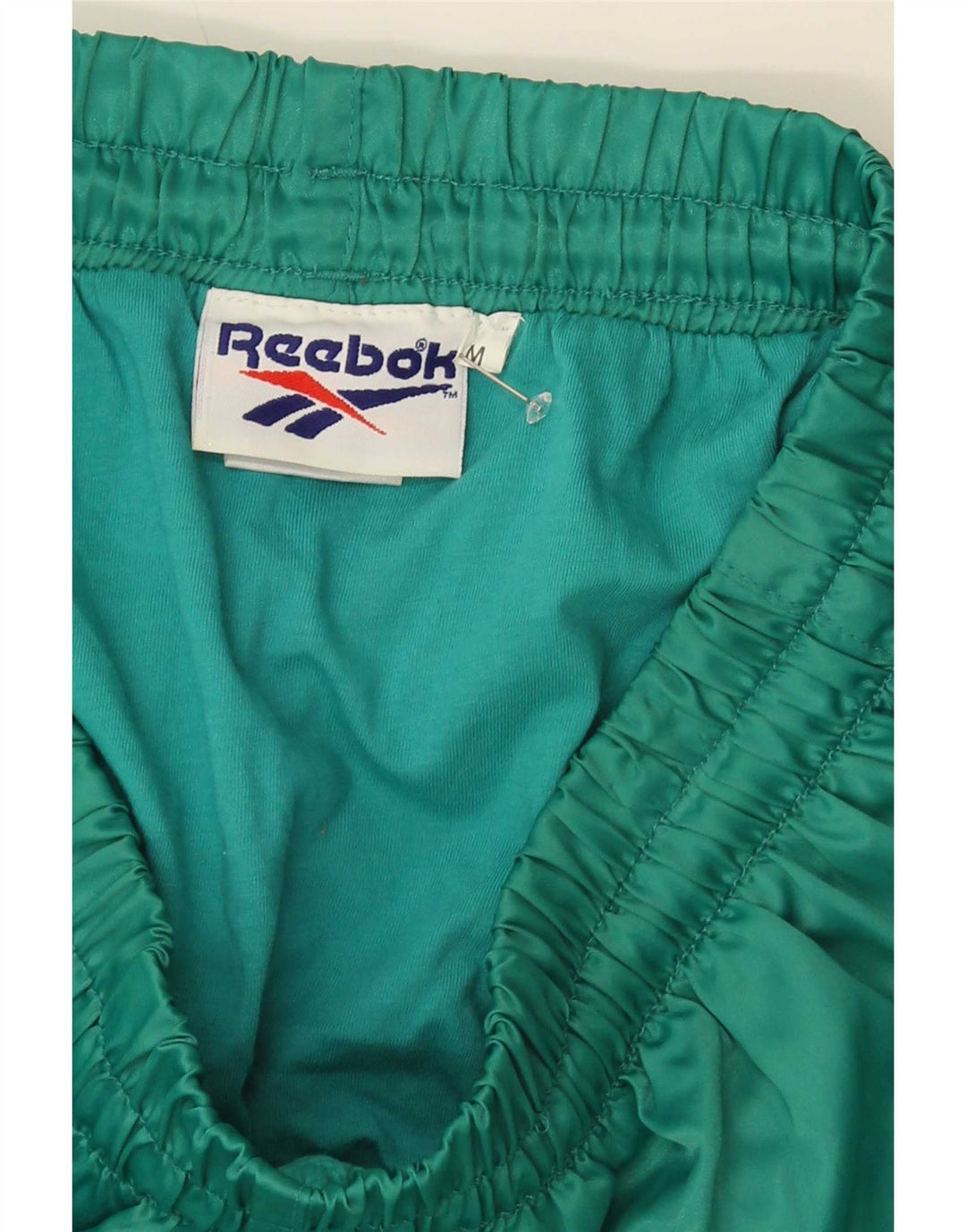 Pantalones cortos deportivos Reebok Hombre Nylon verde medio