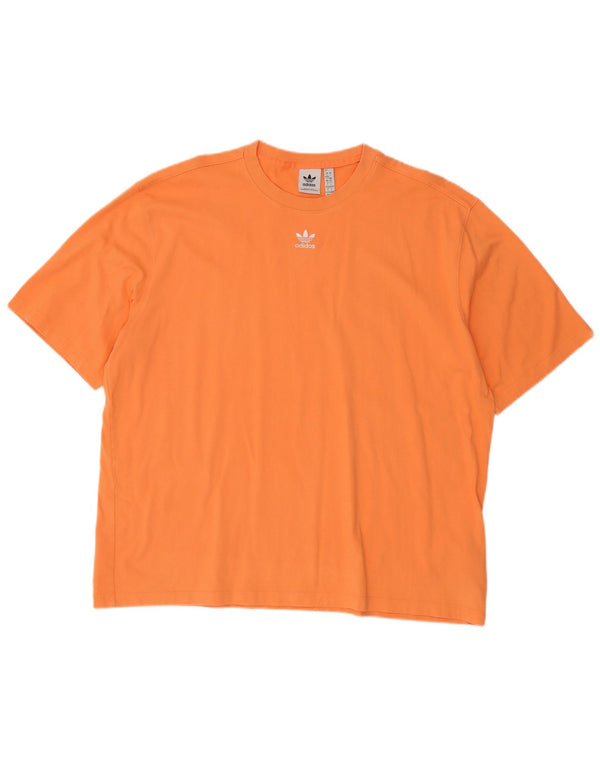 Adidas Camiseta extragrande para mujer UK 16/18 Grande Naranja Algodón