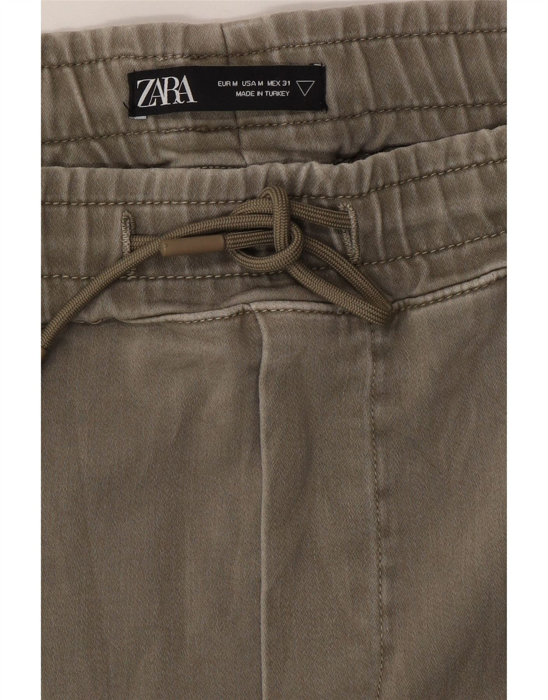 ZARA Hombre Joggers Pantalones Casuales Medianos W31 L30 Gris