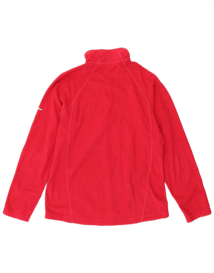 BERGHAUS Jersey polar con cremallera y cuello para mujer UK 40 Poliéster rosa medio