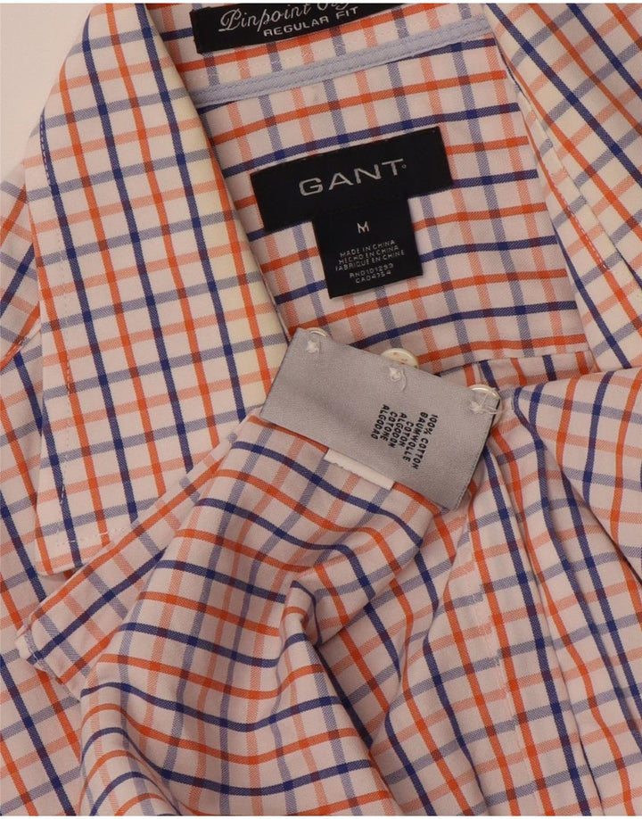 GANT Camisa Regular Fit De Algodón Con Cuadros Multicolor Mediano Hombre
