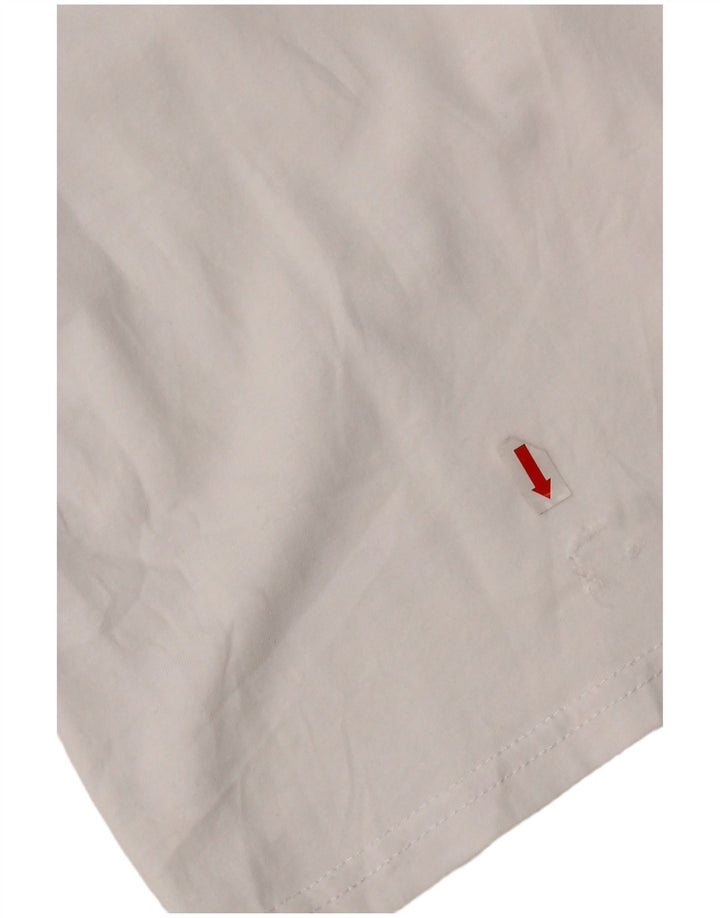 Tommy Hilfiger Camiseta gráfica para mujer Top UK 14 Medium White