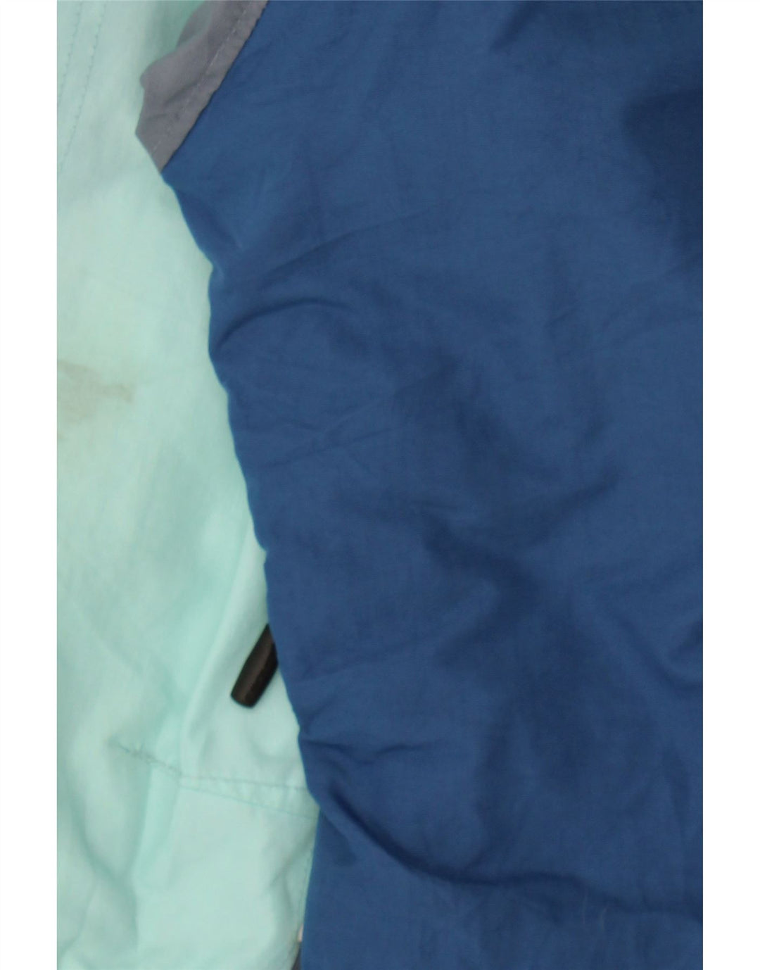 COLUMBIA Womens Windbreaker Jacket UK 16 Large Blue Colourblock Polyester Vintage Columbia and Second-Hand Columbia from Messina Hembry 
