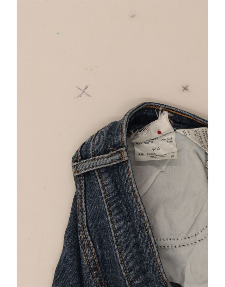 LEVI'S Womens 711 Skinny Jeans W30 L26  Blue Vintage Levi's and Second-Hand Levi's from Messina Hembry 