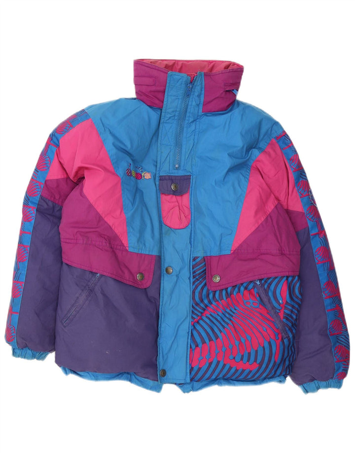DIADORA Chaqueta de esquí para niña 9-10 años Grande Multicolor Colorblock