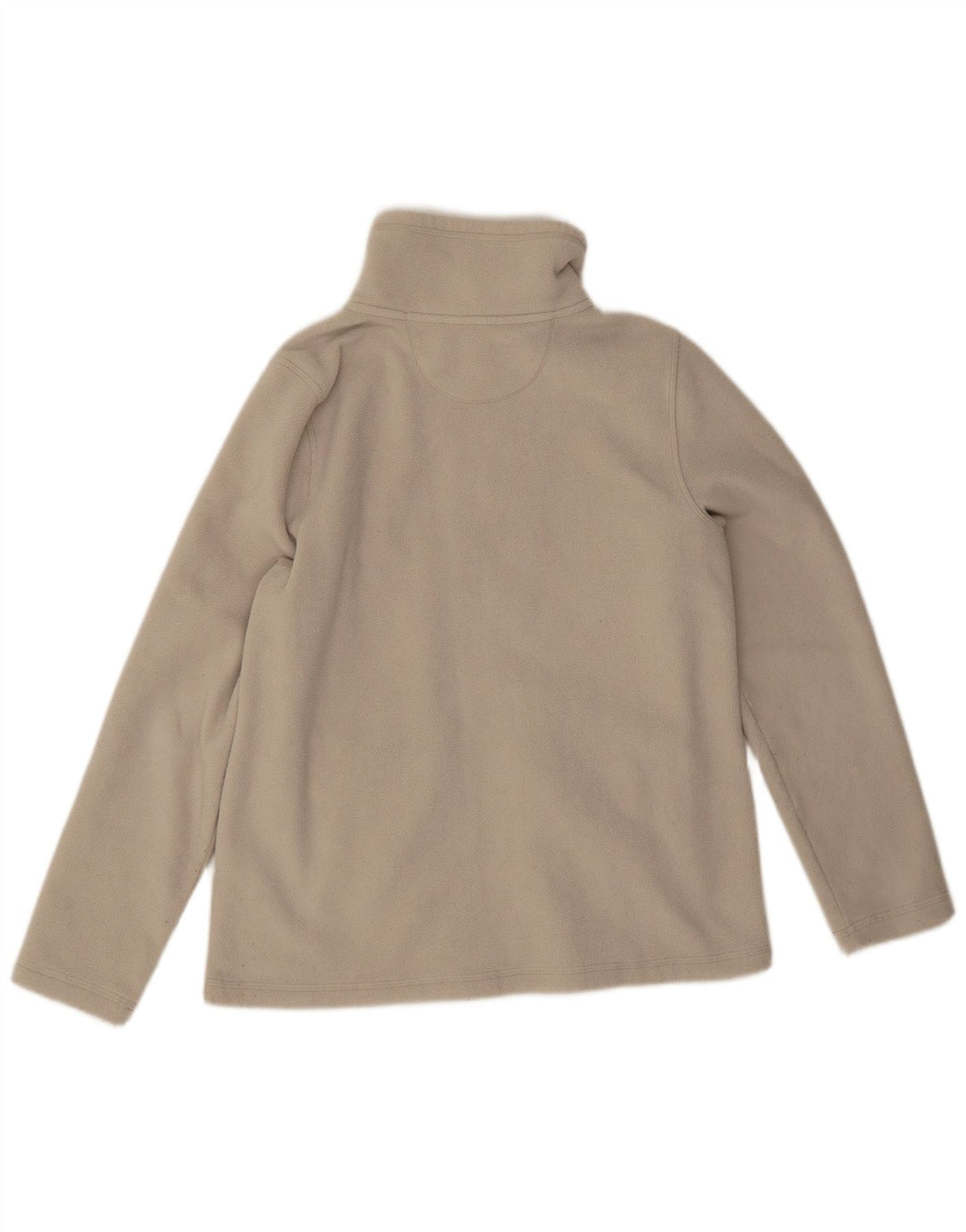 Dkny Chaqueta polar gráfica para mujer UK 44 Poliéster beige medio