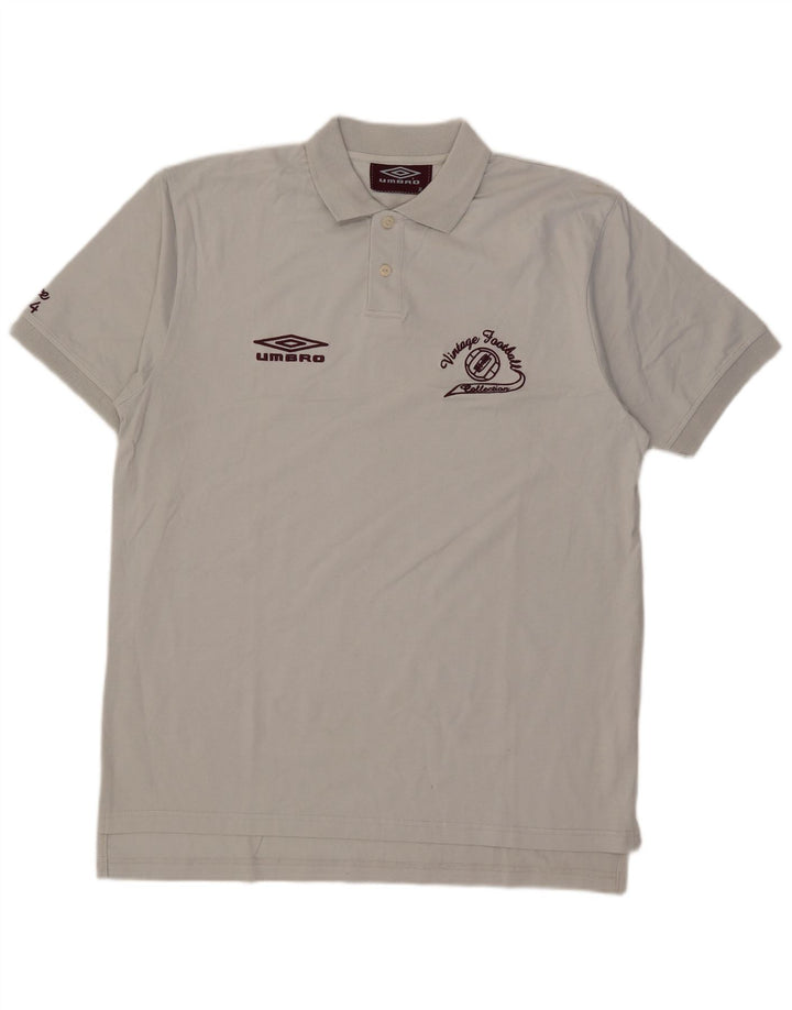Umbro Polo Gráfico Hombre XL Algodón Gris