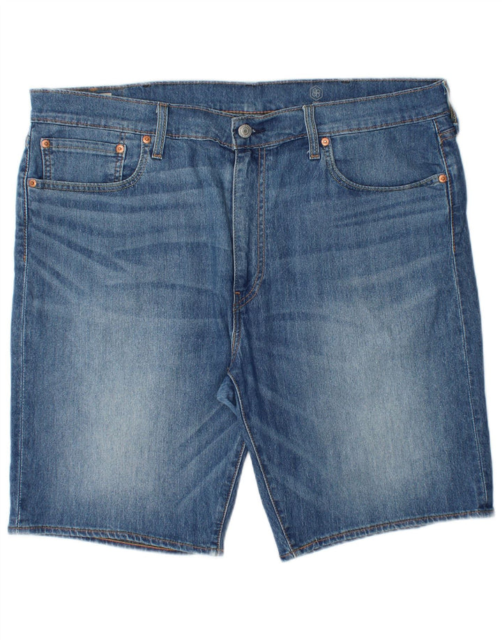 Levi's Mens 405 Shorts De Mezclilla W38 XL Algodón Azul