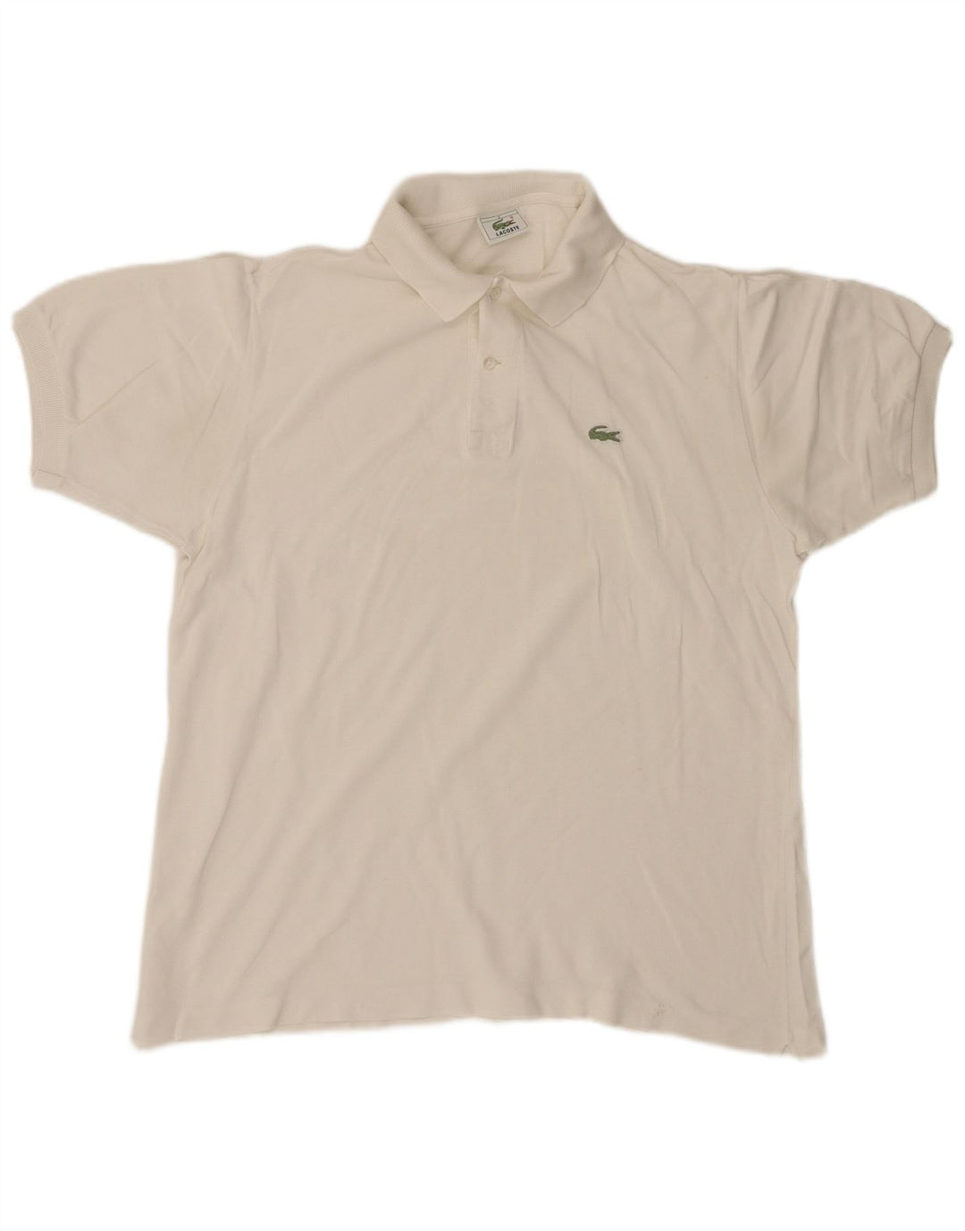 LACOSTE Polo para hombre talla 5 grande beige