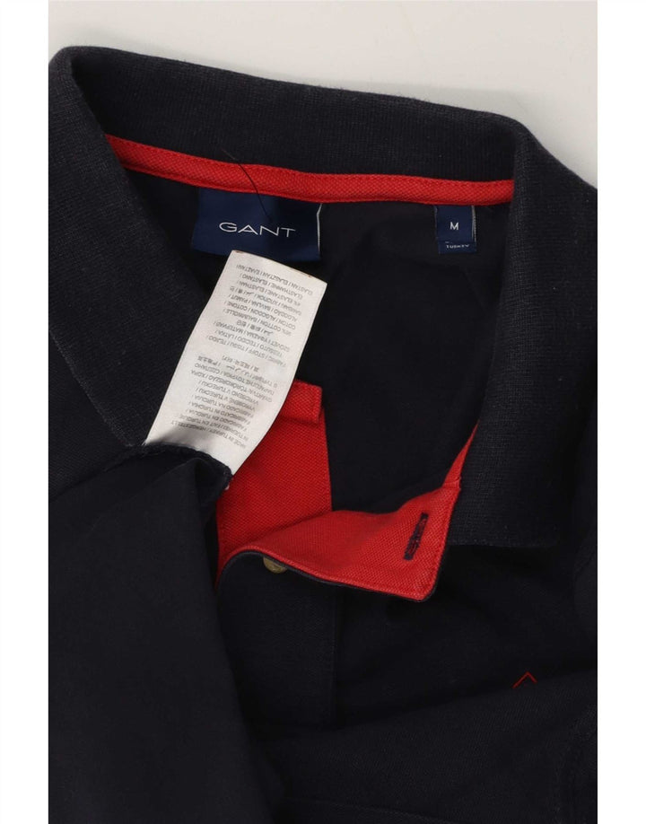 Gant Polo Hombre Azul Marino Medio Algodón