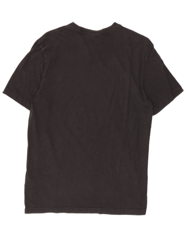 Adidas - Camiseta gráfica para hombre, talla mediana, algodón negro