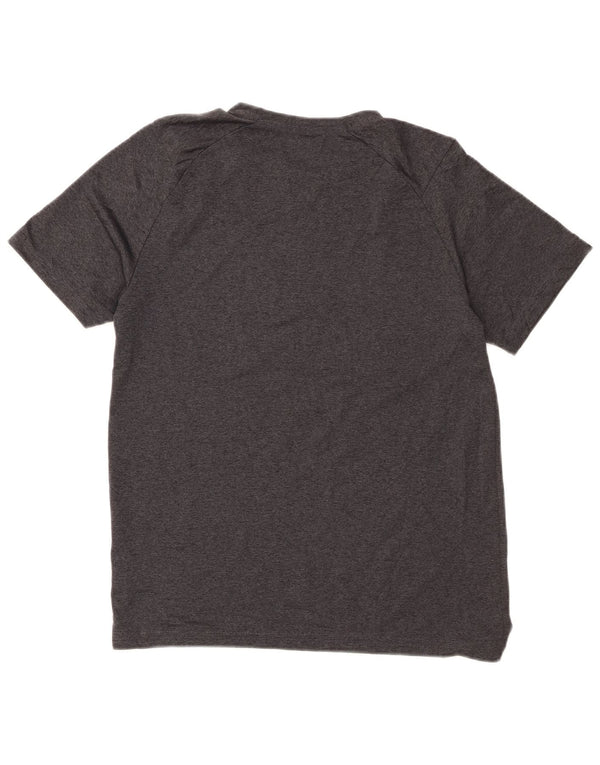 RUSSELL ATHLETIC Camiseta Dri-Power para hombre Top pequeño poliéster moteado gris