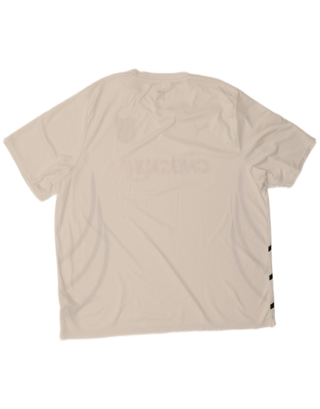 Puma Camiseta gráfica Deutshland para hombre Top 3XL Poliéster blanco