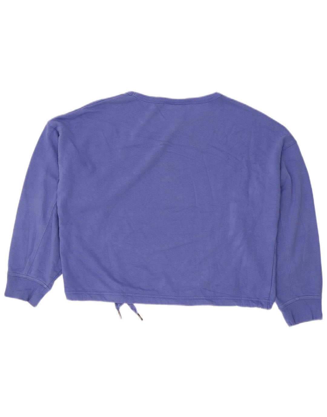 CHAMPION Sudadera corta extragrande para mujer UK 14 Azul medio