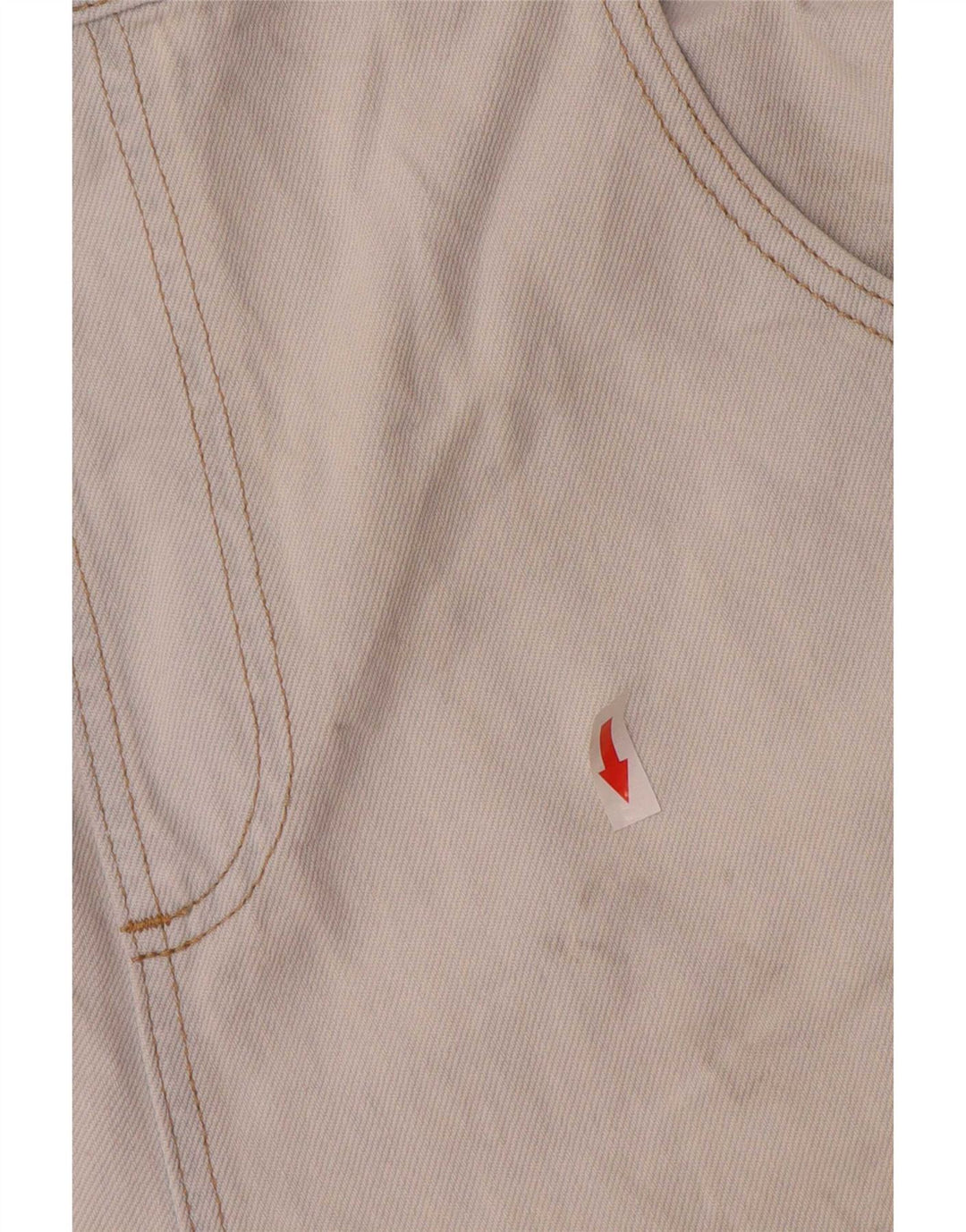 Levi's Mujer Peto Denim Shorts Grande W34 Algodón Azul