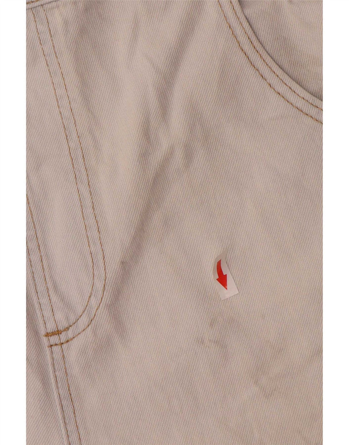 Levi's Mujer Peto Denim Shorts Grande W34 Algodón Azul