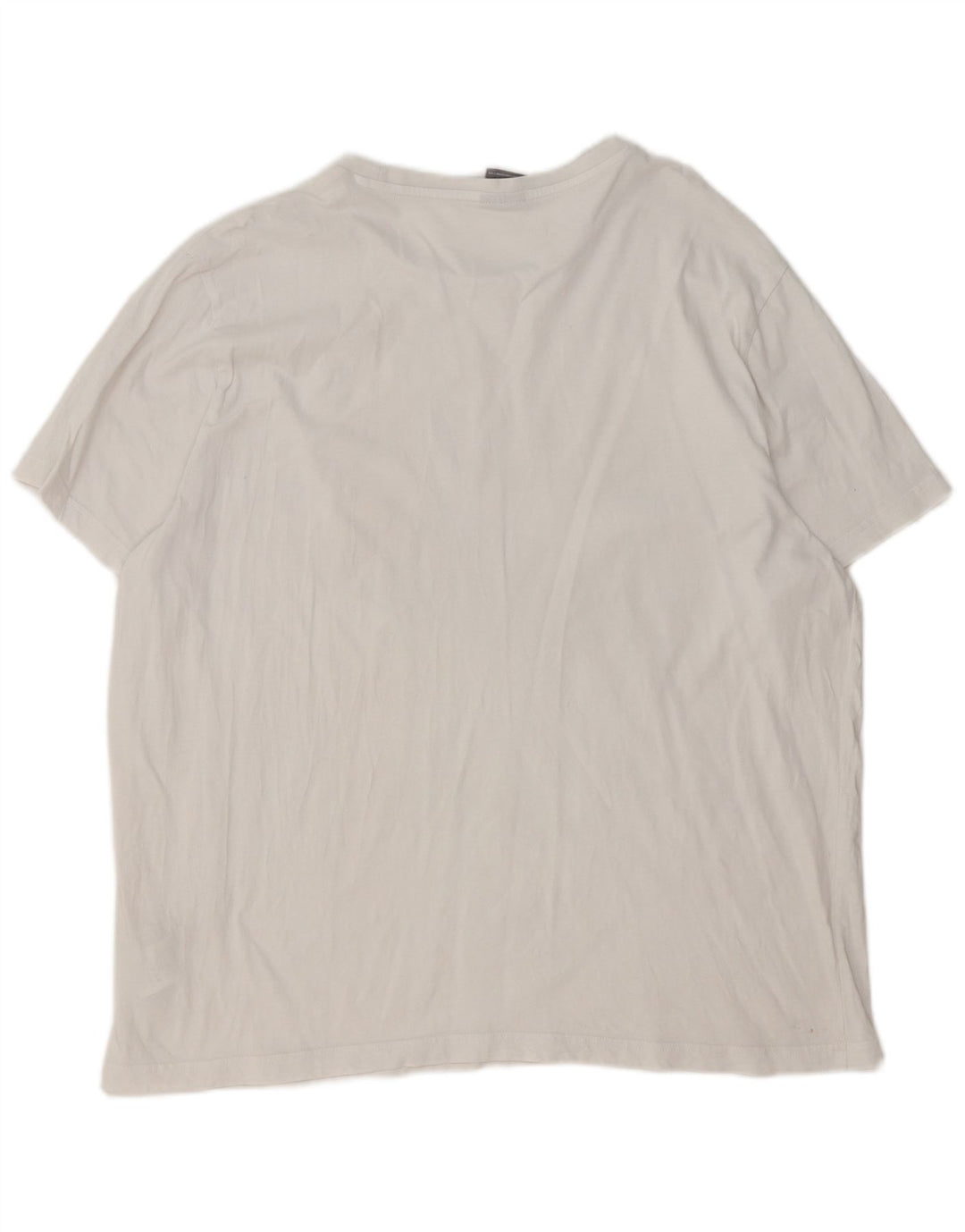 Puma Camiseta gráfica para hombre Top 2XL Algodón blanco
