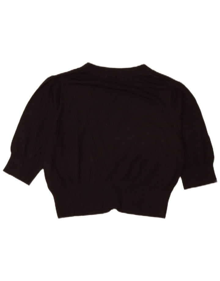 Marks & Spencer - Cárdigan corto para mujer, talla 40, talla M, color negro