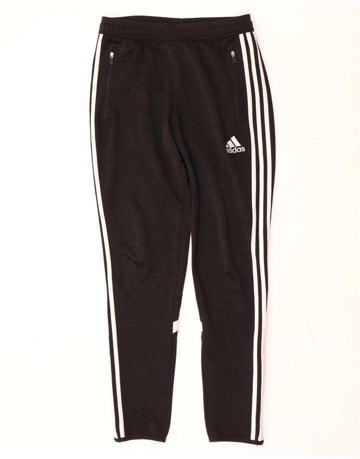 Adidas Mens Climacool Chándal Pantalones Pequeños Negro Poliéster