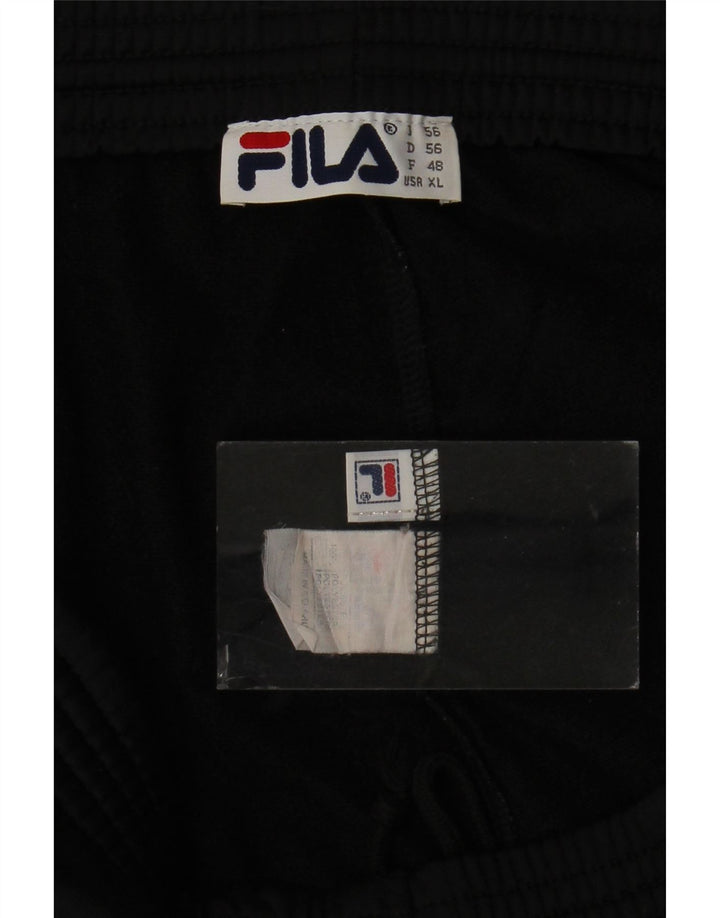Fila Pantalón Chándal Hombre XL Poliéster Negro