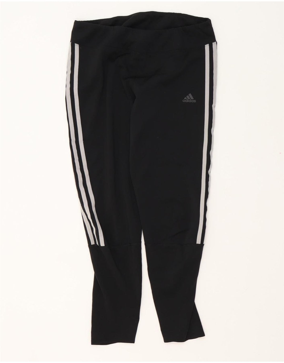 ADIDAS Leggings cortos Aeroready para mujer Reino Unido 40 Mediano Negro Poliéster