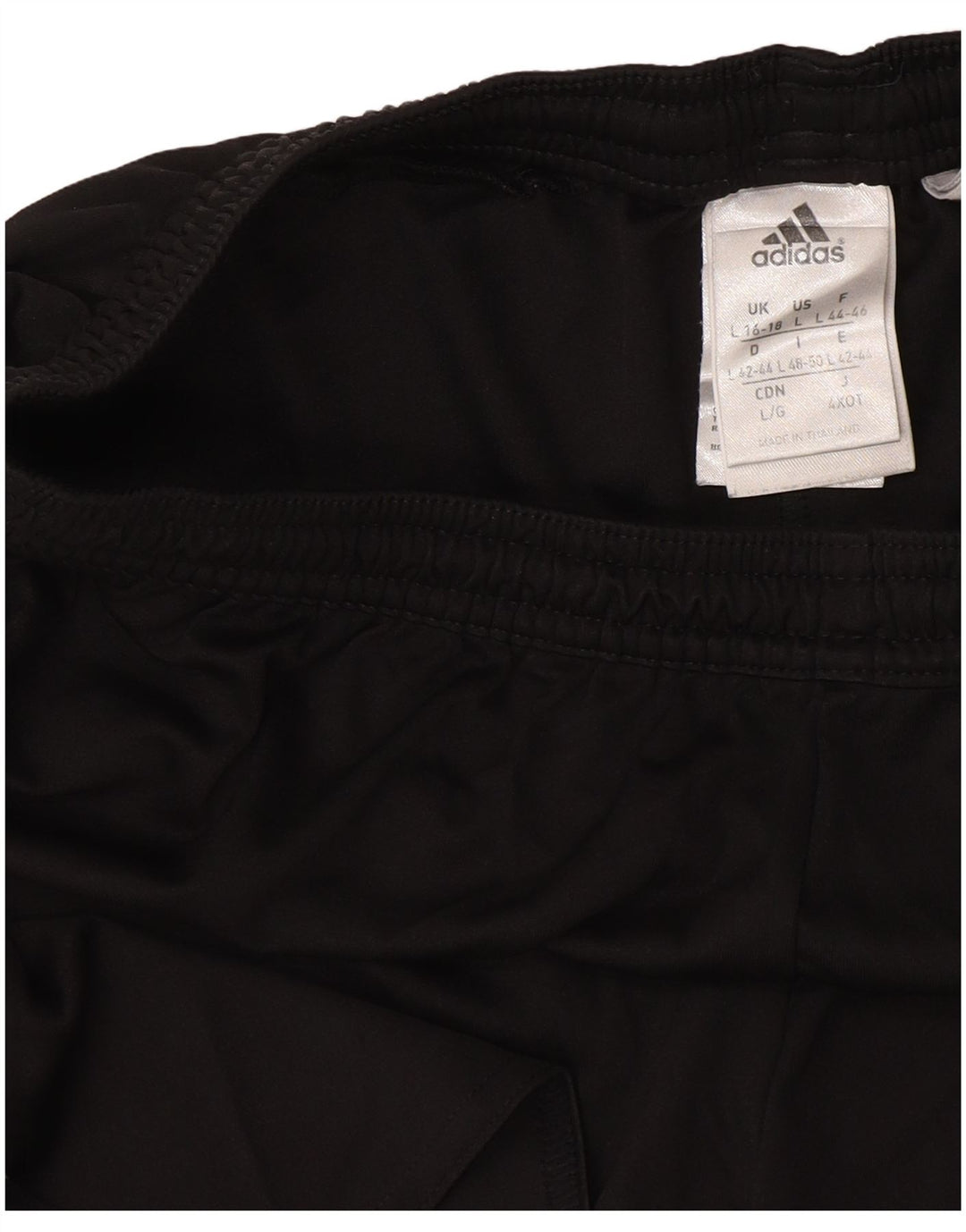 ADIDAS Pantalones cortos deportivos Climacool para mujer Reino Unido 16/18 Grande Negro Colorblock