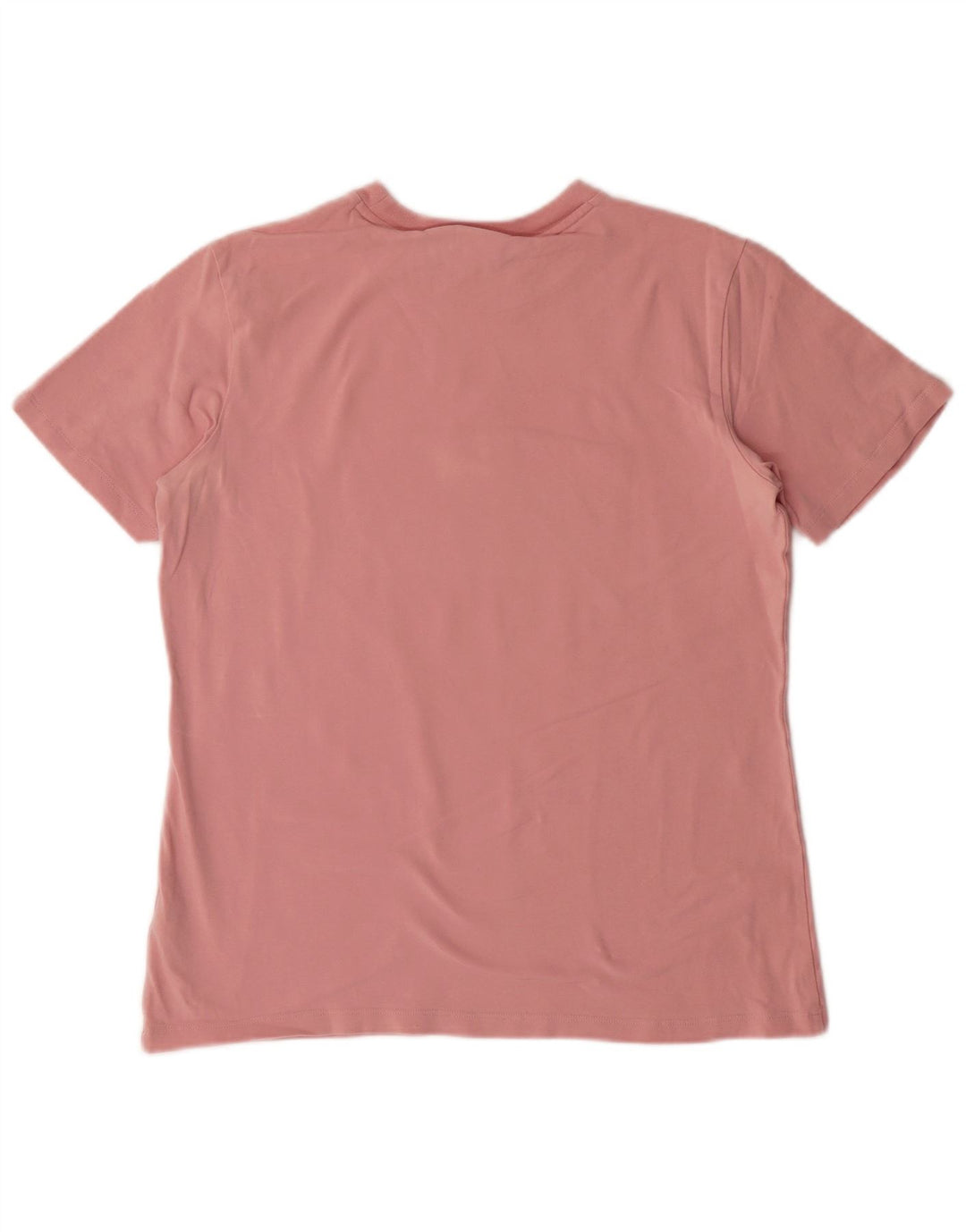 ADIDAS Camiseta gráfica para mujer Top UK 14 Algodón rosa medio