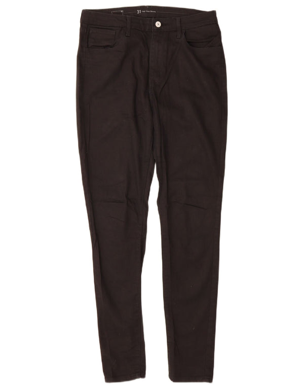Levi's Womens High Rise Skinny Jeans W31 L32 Black Cotton