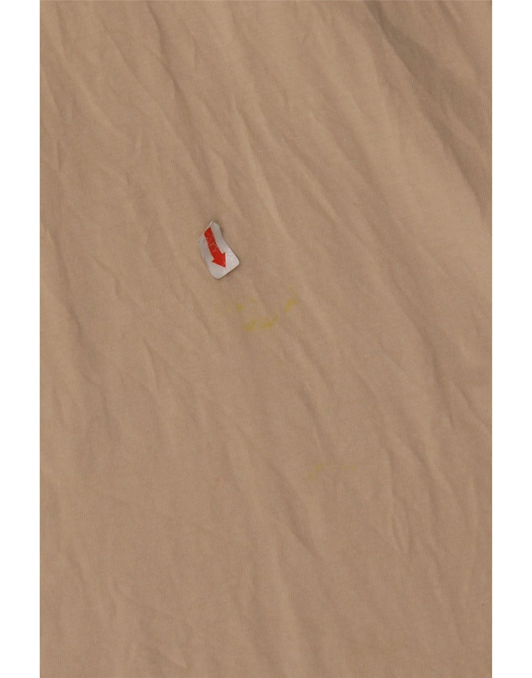 JACK & JONES Hombre Camiseta Gráfica Top XL Algodón Beige