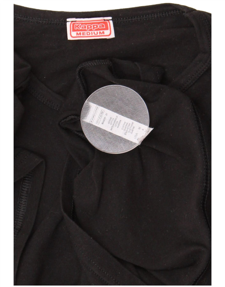 Camiseta Kappa Hombre Top Medium Negro Algodón