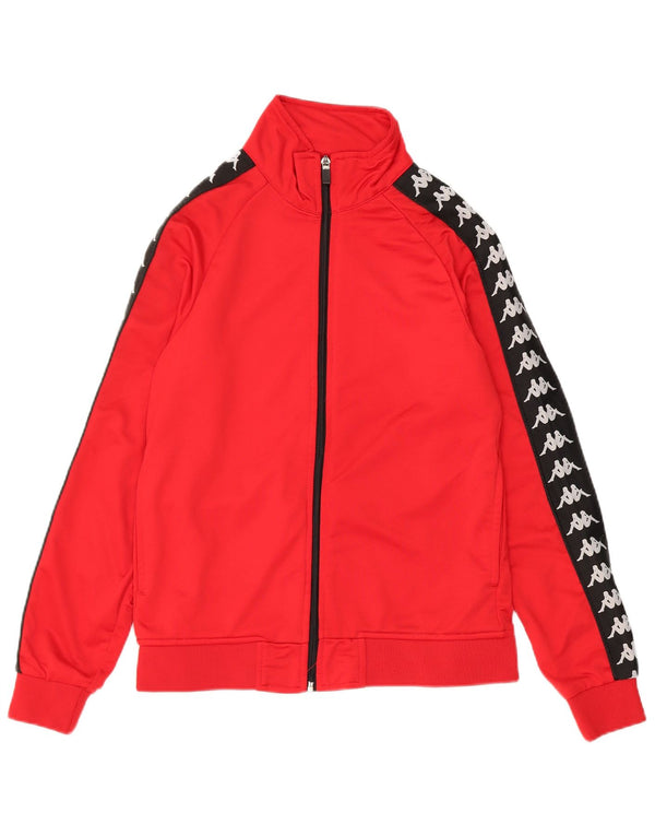 Kappa Chándal completo gráfico para mujer UK 10 Small Red Colourblock Poliéster