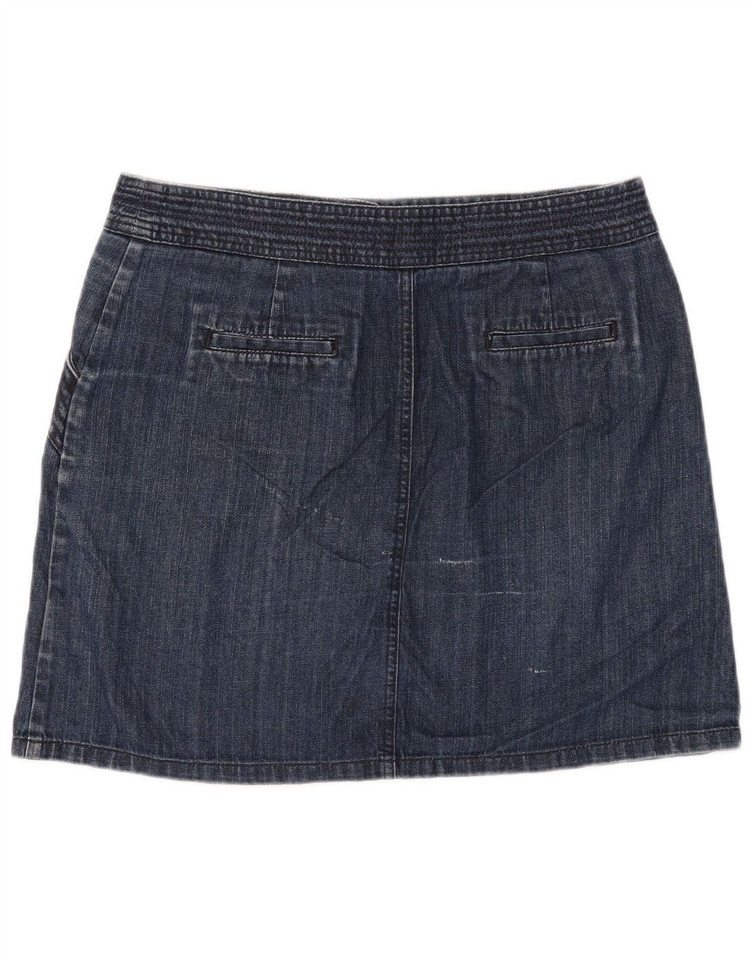 BODEN Falda vaquera para mujer UK 14 Large W32 Azul marino Algodón