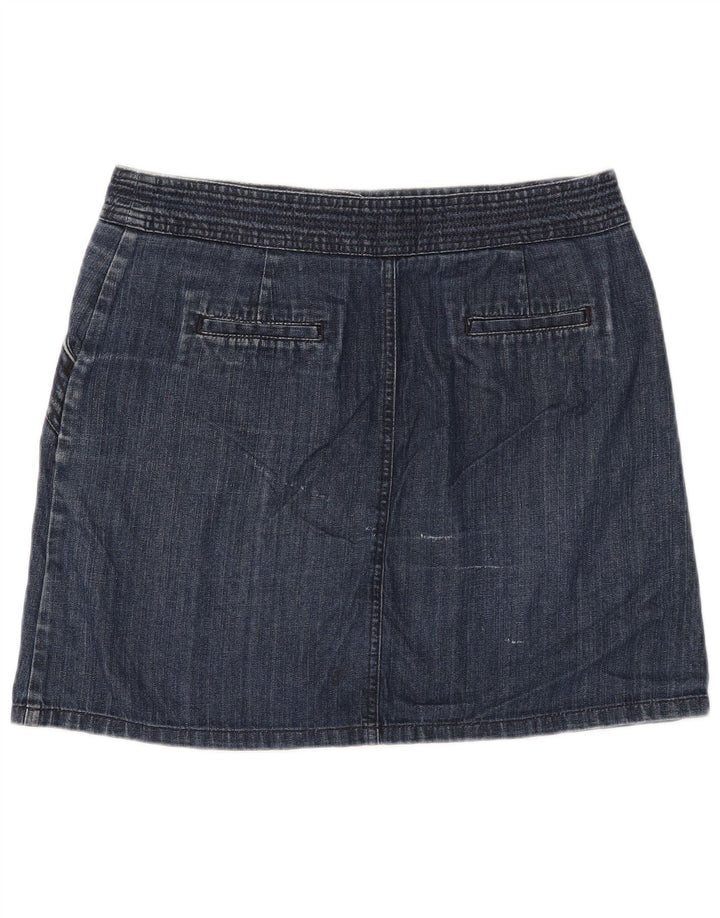 BODEN Falda vaquera para mujer UK 14 Large W32 Azul marino Algodón