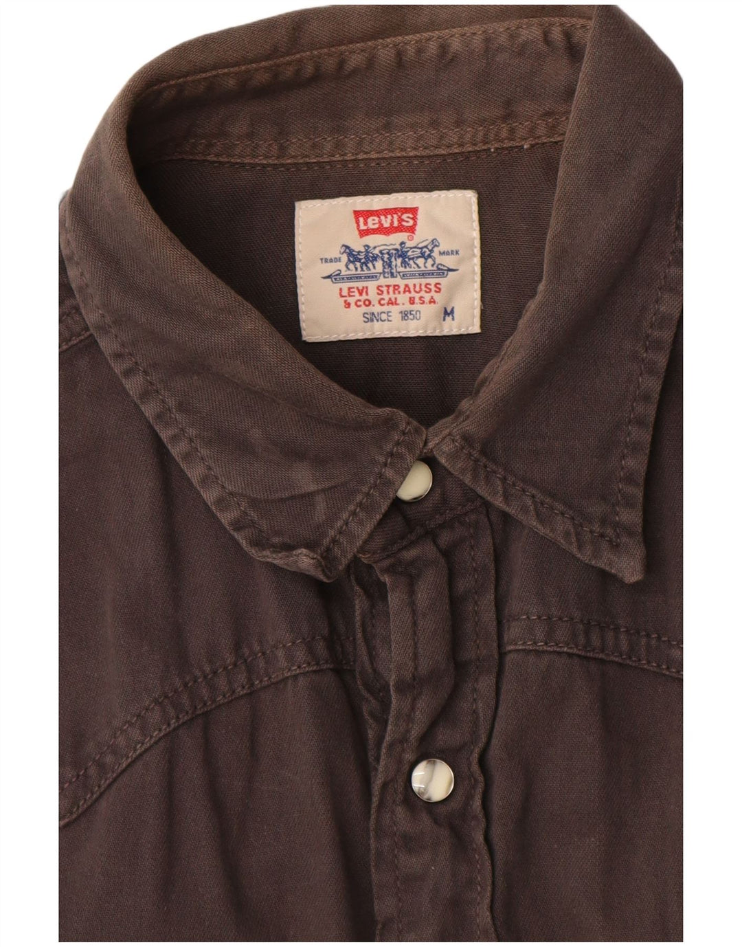 Camisa Levi's Hombre Algodón Gris Medio