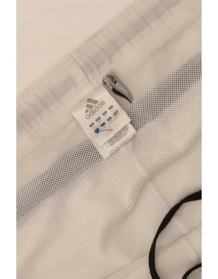 Adidas Mens Climacool Sport Shorts 2XL Blanco Poliéster