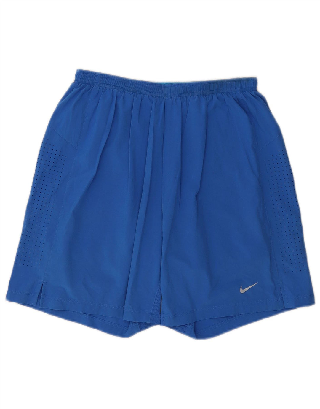 Pantalones cortos deportivos Nike Dri Fit para hombre azul medio
