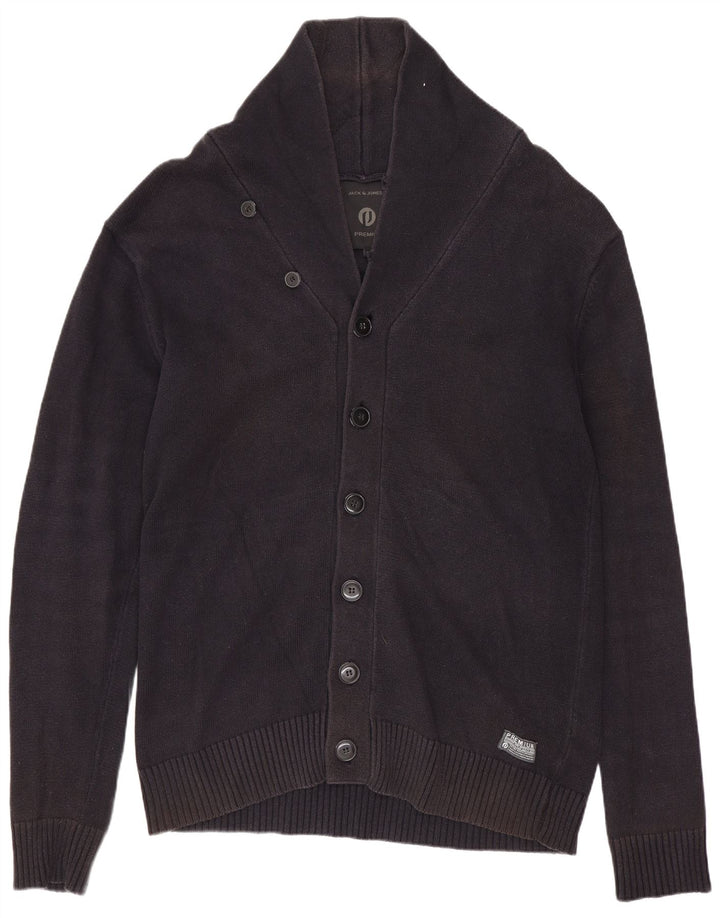 JACK & JONES Hombre Premium Cardigan Sweater XL Azul Marino