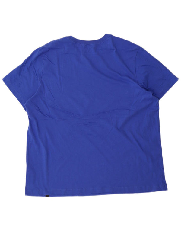 Nike Camiseta gráfica para hombre Top 2XL Algodón azul
