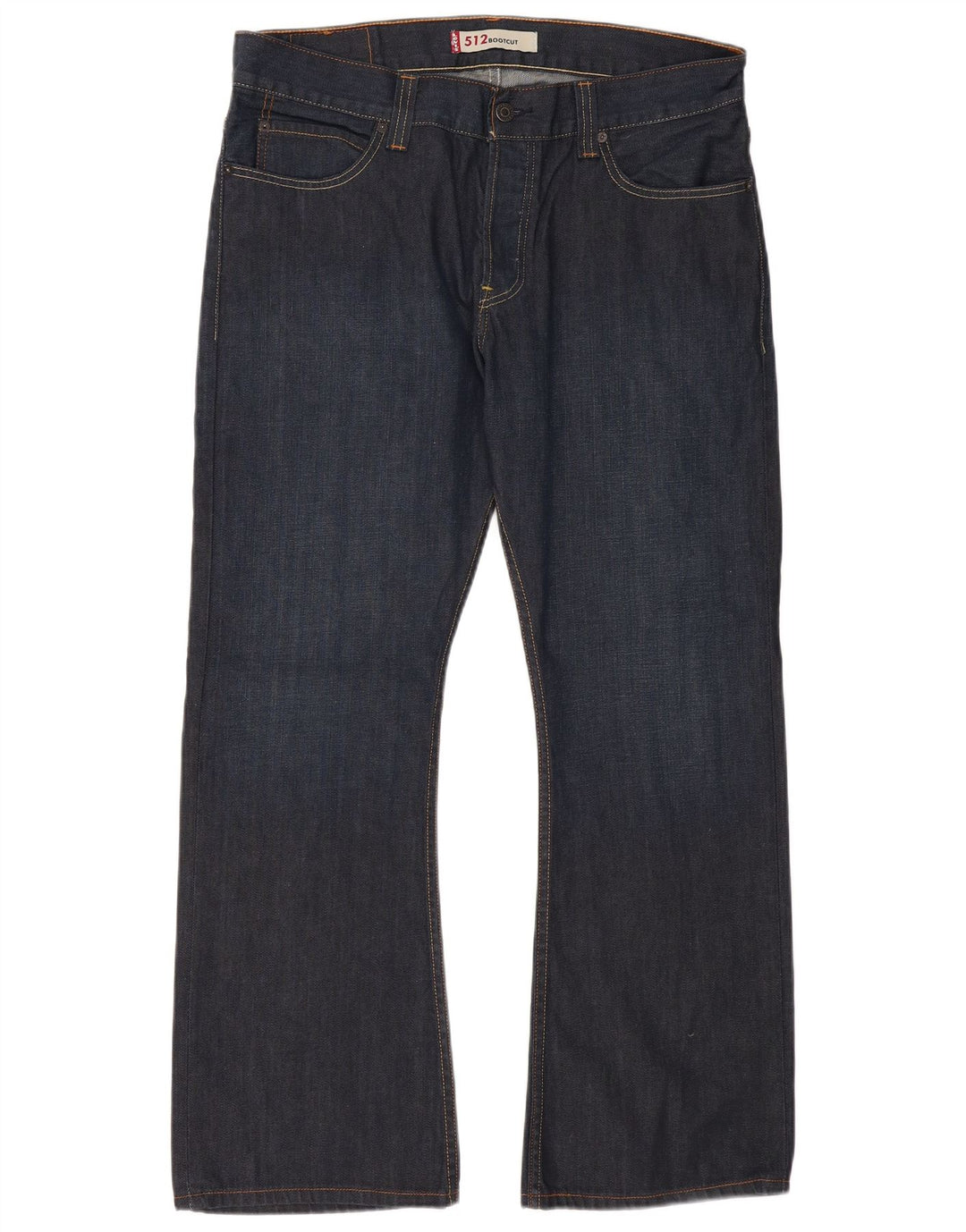 LEVI'S Vaqueros Bootcut 512 para hombre W38 L32 Algodón azul marino
