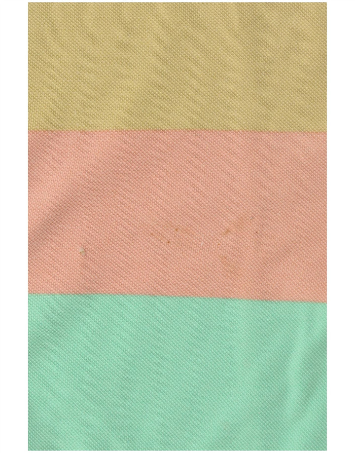 PETER HADLEY Polo para hombre XL Algodón a rayas multicolor