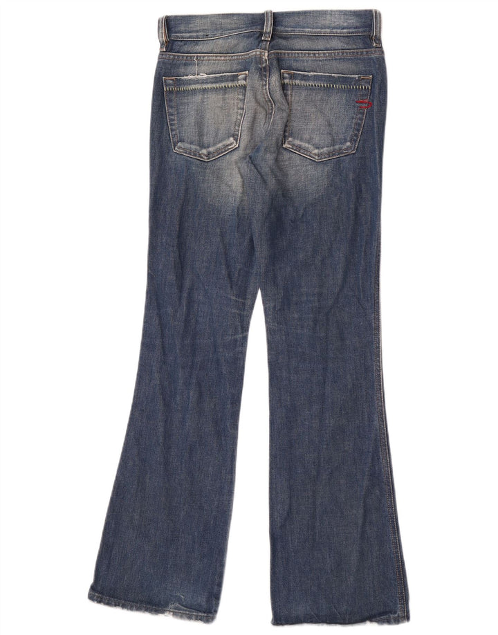 Vaqueros Acampanados Diesel Mujer W26 L32 Algodón Azul