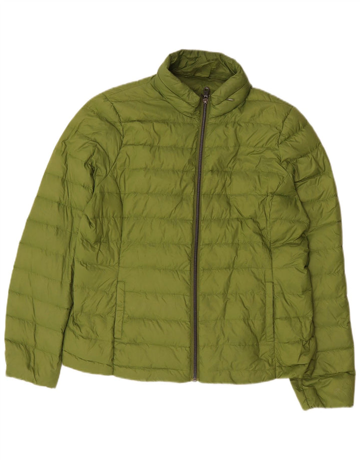 Marks & Spencer Chaqueta acolchada para mujer UK 46 Grande Poliamida verde