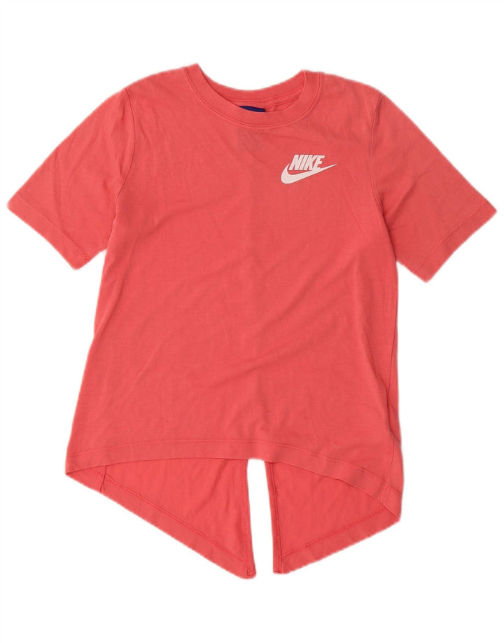 Nike Camiseta Niña Top 10-11 Años Medio Rosa Poliéster