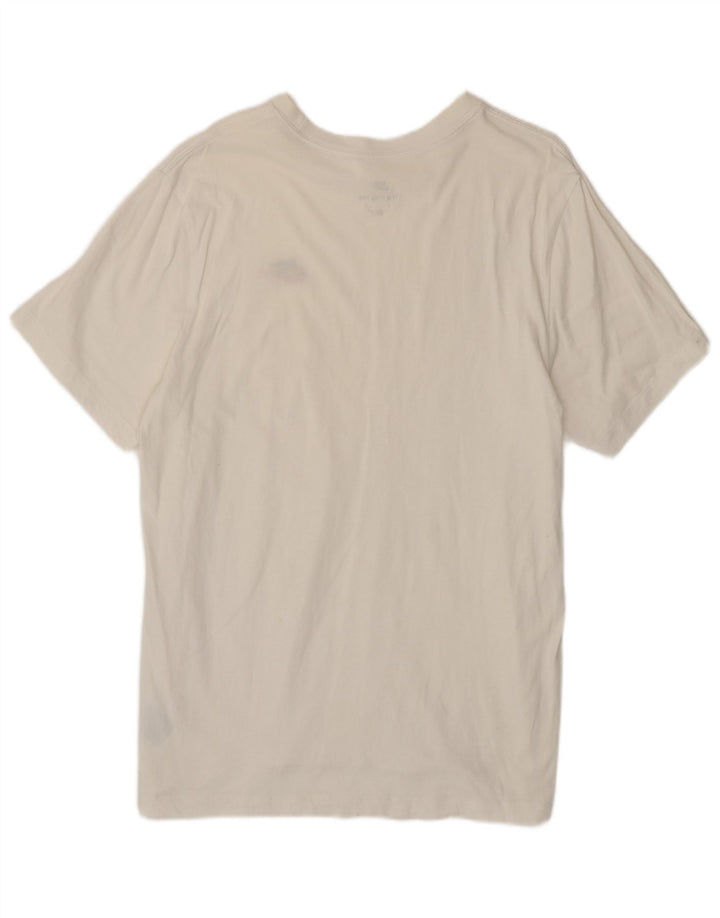 Camiseta Nike Hombre Top XL Blanco Algodón