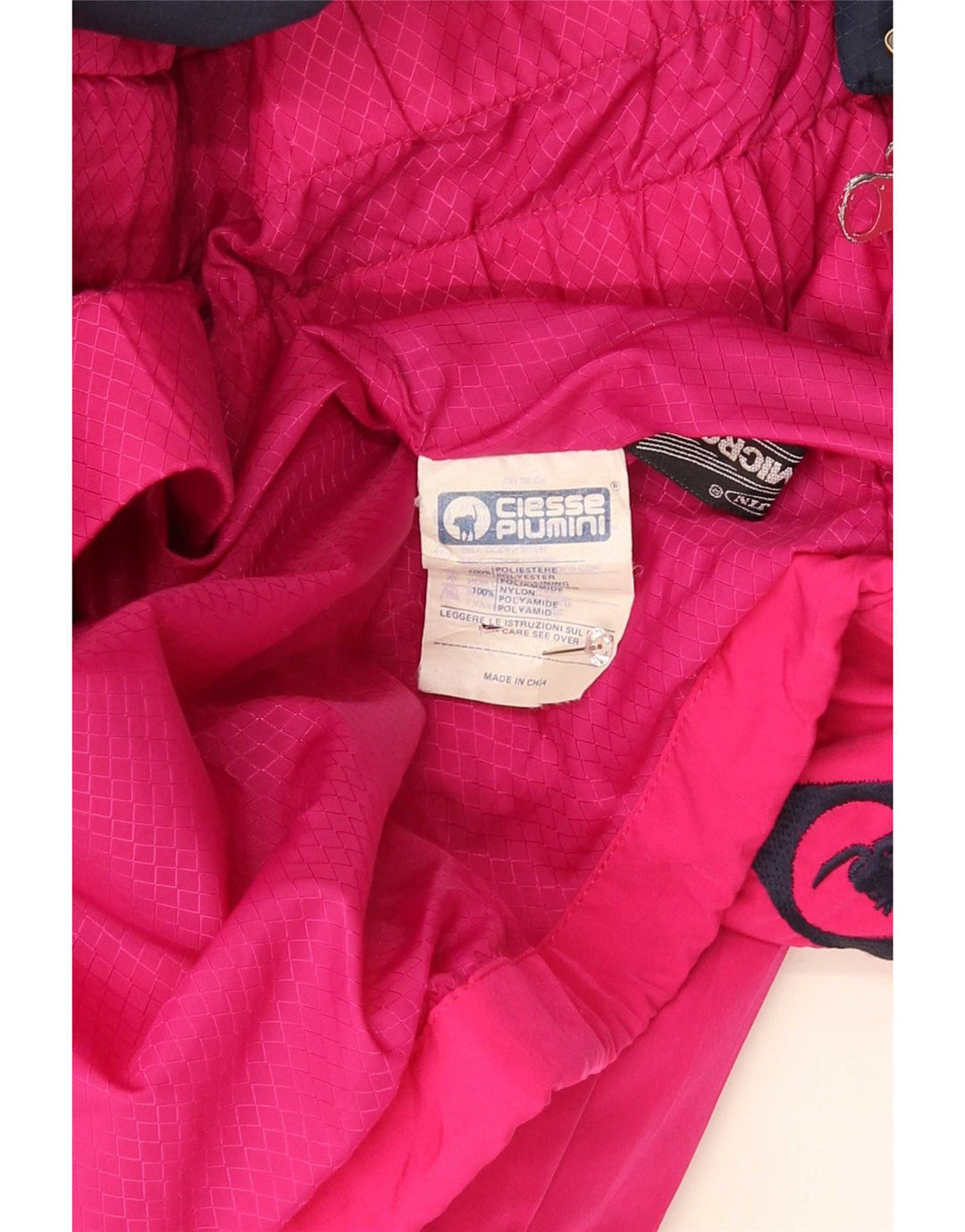 Ciesse Piumini Chaqueta impermeable de ajuste relajado para hombre IT 50 Medium Pink Colourblock