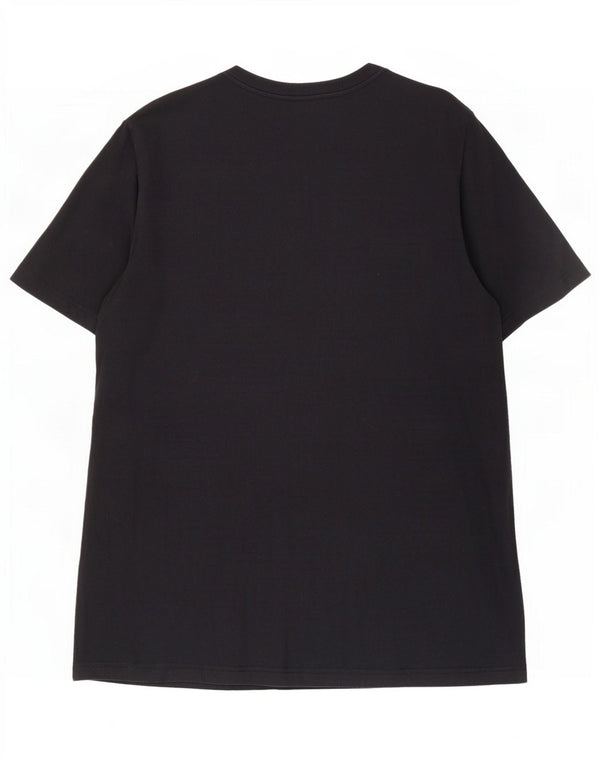 Adidas - Camiseta gráfica de ajuste regular para hombre, talla grande, color negro