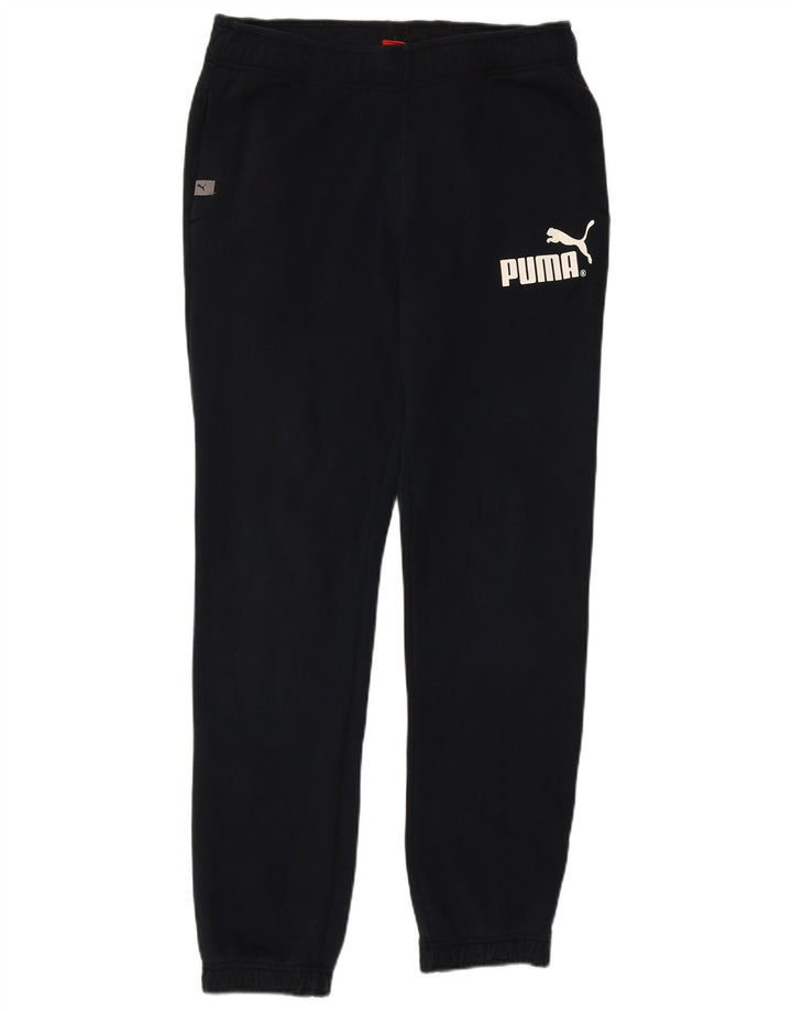 PUMA Pantalones de chándal para hombre Joggers Medium Black